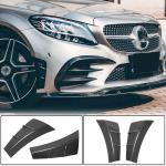Mercedes Benz W205 C205 A205 Sport C43 AMG Facelift 2019-2021 Side Fender Covers Carbon Fiber