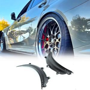 Carbon Fiber Rear Wheel Arch Fender Flare for BMW G80 M3 2021-2024 | Wheel Eyebrow Arch Trim Lips Fender Flares Protector Factory Outlet
