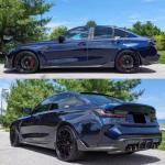 BMW 3 Series G80 M3 2021-2025 Side Skirts Dry Carbon Fiber