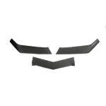 Chevrolet Corvette C8 Z06 Convertible Coupe 2-Door 2022-2024 Front Bumper Lip Carbon Fiber