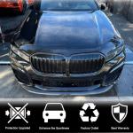 BMW 7 Series G11 745e 750i M Sport M760Li LCI 2019-2022 Front Bumper Lip Carbon Fiber