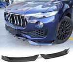 Levante CF Front Splitters, for Maserati Levante Base S 2016-2018