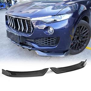 Levante CF Front Splitters, for Maserati Levante Base S 2016-2018
