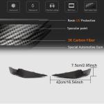 BMW G80 M3 G82 G83 M4 Front Bumper Splitters Dry Carbon Fiber