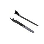 BMW X5M F95 LCI (2024+) Glossy Black ABS Side Skirts-Direct Fit