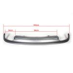 Audi A7 Sedan Standard 2012-2015 PP Rear Bumper Lip Diffuser