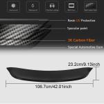 Porsche 718 (982) Boxster 2016-2021 Rear Trunk Spoiler Carbon Fiber