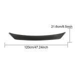 Subaru WRX Sedan 4 Door 2022-2025 Carbon Fiber Rear Trunk Spoiler