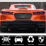 Chevrolet Corvette C8 2-Door 2020-2023 License Plate Frame Cover Dry Carbon Fiber