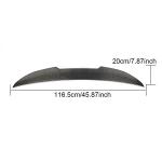 BMW 3 Series E46 M3 Sedan 1999-2005 Rear Trunk Spoiler Carbon Fiber/FRP