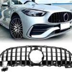 Mercedes-Benz C-Class W206 C200 C300 2022-2023 Glossy Black ABS Front Grille