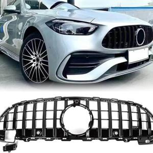 Mercedes-Benz C-Class W206 C200 C300 2022-2023 Glossy Black ABS Front Grille