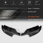 BMW 5 Series F10 M5 Sedan 2011-2016 Front Bumper Splitters Carbon Fiber