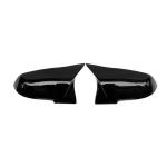 For BMW F20 F21 F22 F30 F31 F34 F32 F33 X1 E84 Mirror Covers Replacement Glossy Black ABS
