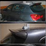 BMW 1 Series F20 F21 2012-2019 Rear Roof Spoiler Carbon Fiber