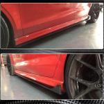 Audi S3 A3 Sline RS3 8V 8V.5 Sedan 2014-2019 Side Skirts Carbon Fiber