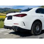 Mercedes Benz W206 C200 C300 Sedan 2022-2025 Rear Bumper Diffuser Carbon Fiber