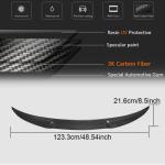 Volkswagen VW Passat CC Sedan Facelift 2013-2018 Rear Trunk Spoiler Carbon Fiber