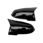 For BMW F20 F21 F22 F30 F31 F34 F32 F33 X1 E84 Mirror Covers Replacement Glossy Black ABS