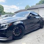 Mercedes Benz W205 C205 C43 C63 2015UP Carbon Fiber Side Skirts