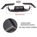 Carbon Fiber Rear Diffuser Lip for BMW 3 Series F80 M3 Sedan 2014-2019