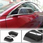 Tesla Model 3 Mirror Cover Add-on Dry Carbon Fiber
