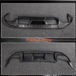 Audi S3 8Y Sedan 2021-2023 Rear Bumper Diffuser Carbon Fiber