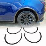 Tesla Model Y Wheel Arch Fender Flares Dry Carbon Fiber