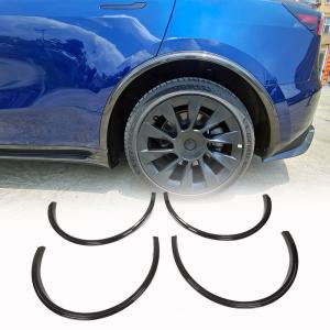 Tesla Model Y Wheel Arch Fender Flares Dry Carbon Fiber