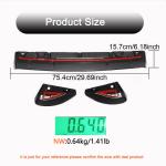 Subaru BRZ Toyota GR86 2022+ Rear Bumper with Splitters Carbon Fiber