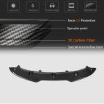 Volkswagen VW Golf 6 MK6 GTI 2010-2013 Front Bumper Lip Carbon Fiber