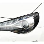 For Subaru BRZ Toyota GT86 FT86 Scion FR-S Dry Carbon Fiber Front Headlight Eyelid Eyebrows