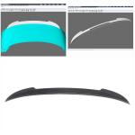 BMW 4 Series F33 F83 M4 Convertible 2014-2019 Rear Trunk Spoiler Carbon Fiber