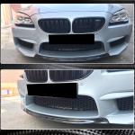 BMW 6 Series F06 F12 F13 M6 2013-2019 Front Bumper Lip Dry Carbon Fiber