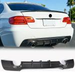 BMW 3 Series E92 E93 M Sport 2007-2012 Rear Bumper Diffuser Carbon Fiber