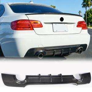 BMW 3 Series E92 E93 M Sport 2007-2012 Rear Bumper Diffuser Carbon Fiber