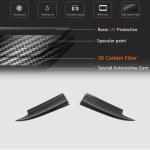 Mercedes Benz CLA Class (W117) C117 Sport CLA45 AMG 2013-2019 Rear Bumper Splitters Carbon Fiber