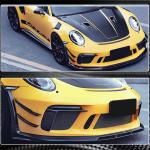 Porsche 911 991 991.2 GT3 RS Coupe 2017-2019 Fog Light Covers Dry Carbon Fiber
