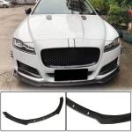 Jaguar XF X260 Sedan 2016-2020 Front Bumper Lip Carbon Fiber