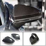 2019–2023 Audi A6 / S6 / RS6, A7 / S7 / RS7 & A8 / S8 Dry Carbon Fiber Replacement Mirror Covers