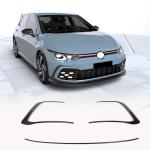 Volkswagen VW Golf 8 MK8 GTI 2021UP Front Bumper Vents Dry Carbon Fiber