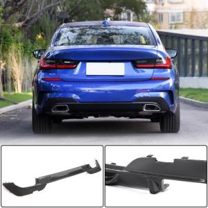 BMW 3 Series G20 320i 330i 330e M Sport 2019-2021 Rear Bumper Diffuser Carbon Fiber