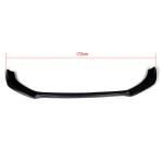 Audi S4 A4 B8 Sline Sedan Pre-facelift 2009-2012 Front Bumper Lip Carbon Fiber