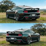 Ford Mustang GT Dark Horse 2024-2025 Rear Trunk Spoiler GLOSSY BLACK ABS