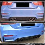 BMW F80 M3 F82 F83 M4 2014-2020 Rear Bumper Diffuser Carbon Fiber/FRP
