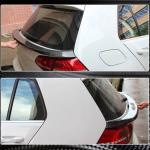 Volkswagen VW Golf 7 7.5 MK7 MK7.5 GTI R R-line 2014-2019 Rear Middle Spoiler Carbon Fiber