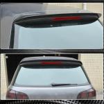 Volkswagen VW Golf 6 MK6 Standard 2010-2013 Rear Roof Spoiler Carbon Fiber/FRP