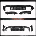 BMW 4 Series G22 G23 430i Coupe 2Door 20-25 Carbon Fiber Rear Bumper Lip Splitter Chin Spoiler Splitters