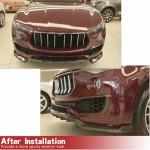Levante CF Front Lip, for Maserati Levante Base S Sport 2016-2018