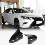 Lexus ES250 IS300 2014-2020 Mirror Cover Caps Dry Carbon Fiber Add on Style